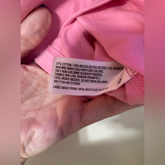 Pink, XL, crop tee - Picture 2 of 3